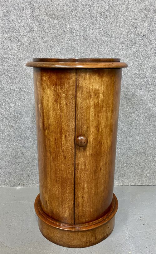 Victorian Mahogany Cylindrical Cupboard