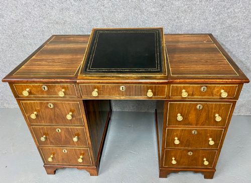 SMALL REGENCY PARTNERS DESK - ADDITIONAL PHOTO 1