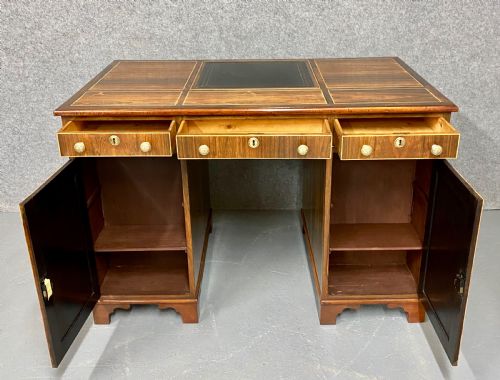 SMALL REGENCY PARTNERS DESK - ADDITIONAL PHOTO 7