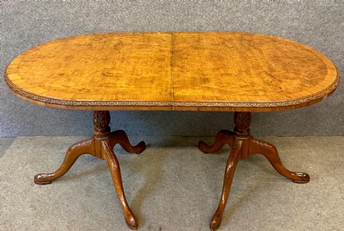 QUEEN ANNE STYLE 9 PIECE DINING ROOM SUITE - ADDITIONAL PHOTO 2