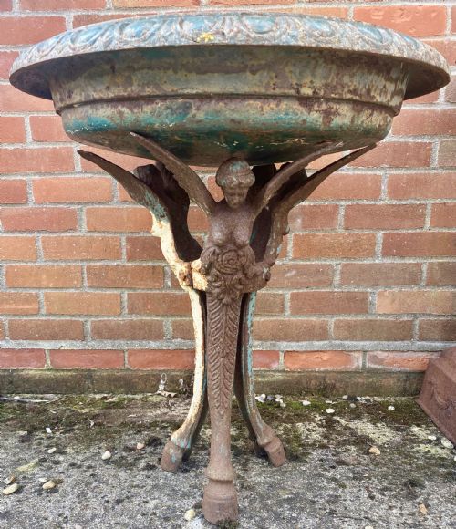 Unusual Antique Garden Urn