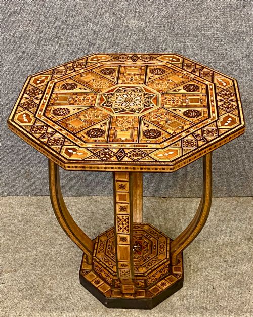 Inlaid Moorish Low Table