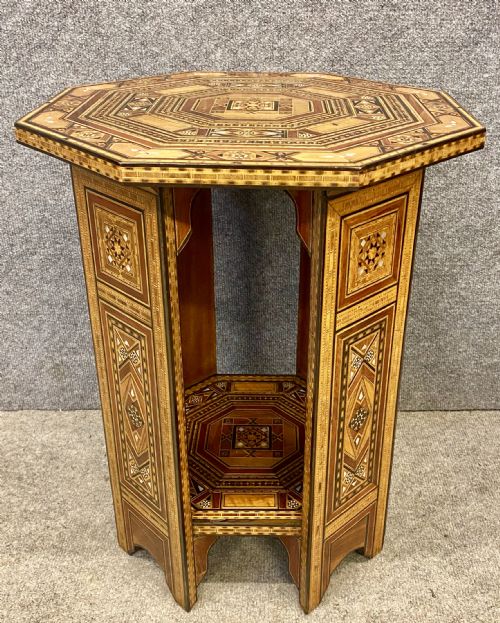 Moorish Inlaid Occasional Low Table