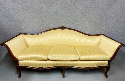 George III Style Mahogany Sofa