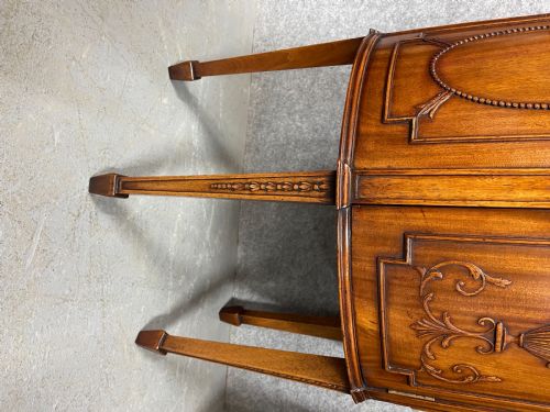 PAIR OF DIMINUTIVE ADAM STYLE CONSOLE SIDE CABINETS - ADDITIONAL PHOTO 7