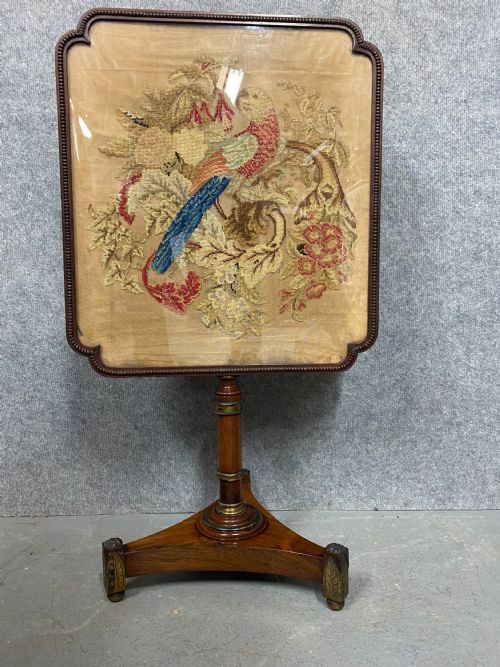 Regency Rosewood Fire Screen