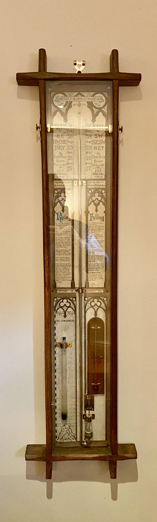 Antique Admiral Fitzroy Barometer