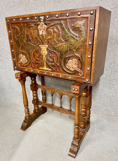 Antique 19th C. Spanish Cocktail Cabinet