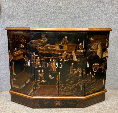 Chinoiserie Side Cabinet