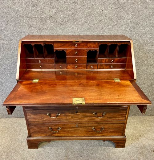 Good George III Mahogany Bureau
