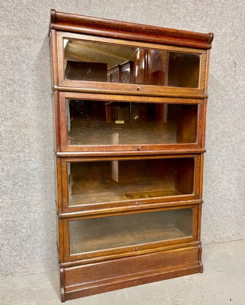 Antique Globe Wernicke Bookcase