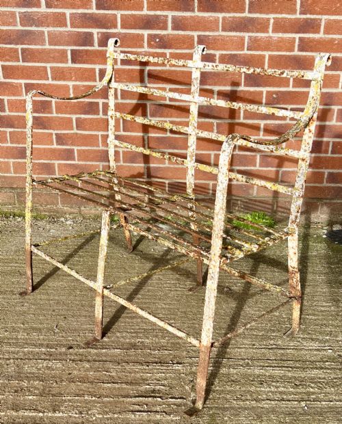 Regency Iron Garden Seat