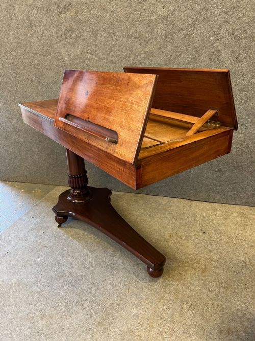 Good Quality William IV Adjustable Reading / Library Table