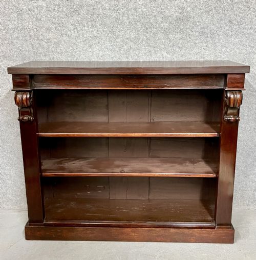 VICTORIAN OPEN BOOKCASE