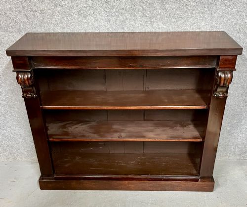 VICTORIAN OPEN BOOKCASE - ADDITIONAL PHOTO 7