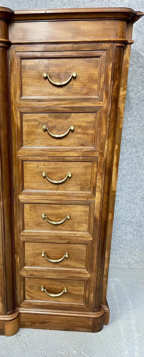 GOOD QUALITY SUBSTANTIAL ANTIQUE LIBRARY BOOKCASE - ADDITIONAL PHOTO 6