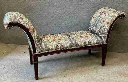 Stunning Mahogany Window Seat