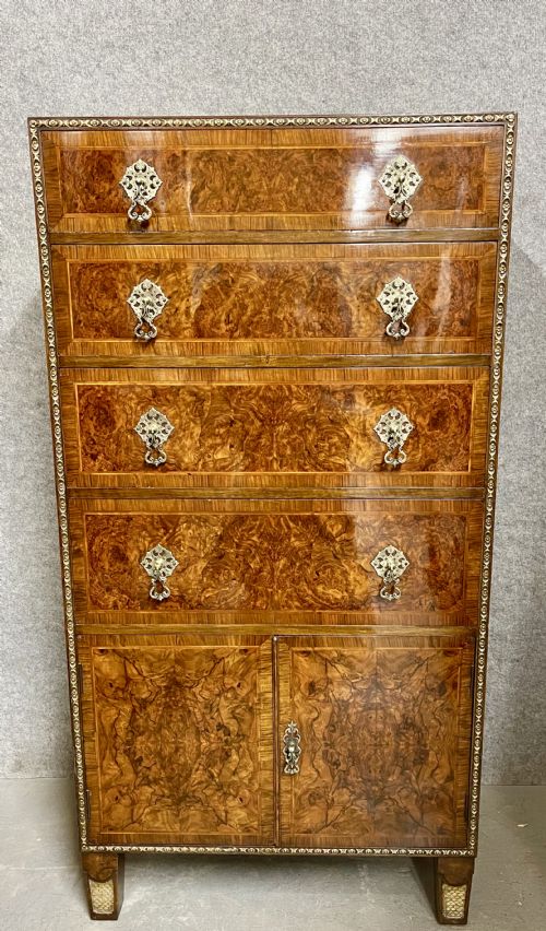 Superb Quality Bedroom Tall Boy with Shoe Cupboard