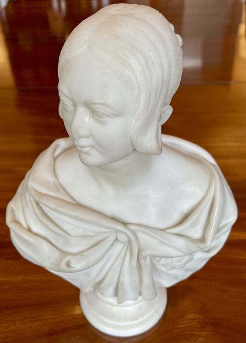 Queen Victoria Marble Bust