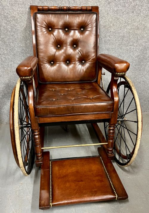 Antique Invalid Wheel Chair