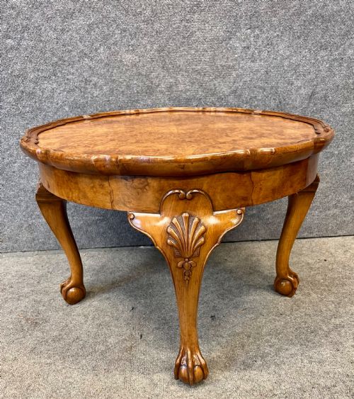 Good Quality Burr Walnut Coffee Table