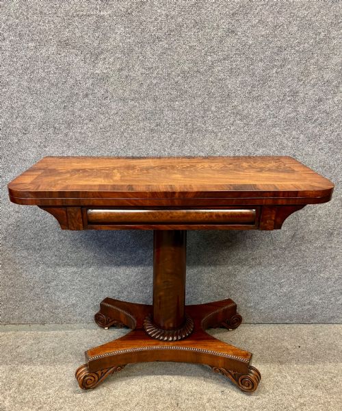 William IV Mahogany Tea Table