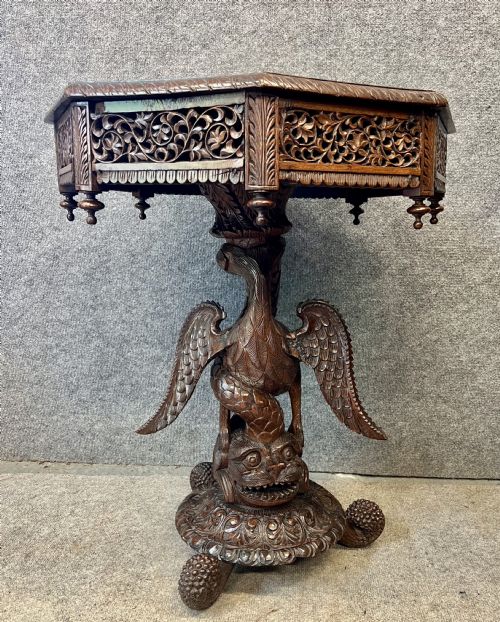 Antique Anglo Indian Padouk Table