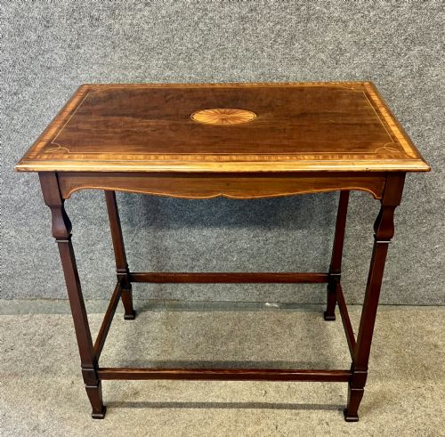 Edwardian Inlaid Occasional Table