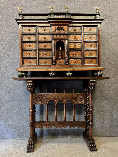Antique Large Spanish Vargueno Cabinet