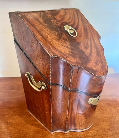 George III Mahogany Knife Box
