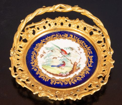 Derby Porcelain & Ormolu Mounted Dish