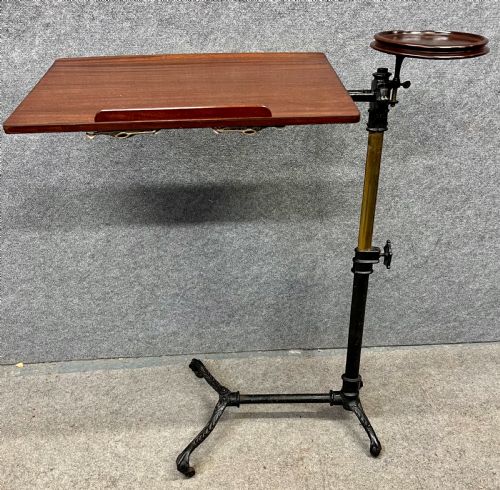 Foots Patent Adjustable Reading Table