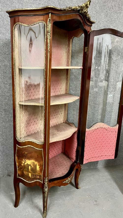 FRENCH VERNE MARTIN STYLE VITRINE DISPLAY CABINET - ADDITIONAL PHOTO 2