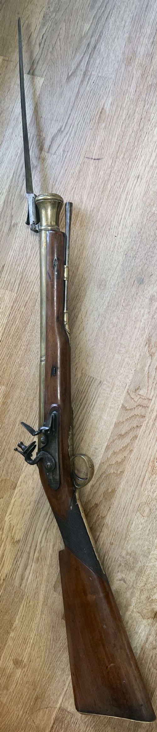 Antique George III Brass Barrelled Blunderbuss
