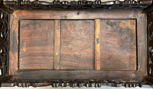 ANTIQUE MATCHED PAIR OF CHINESE LOW TABLES - ADDITIONAL PHOTO 7