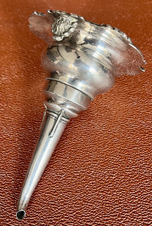 Victorian Silver Plated Wine Funnel