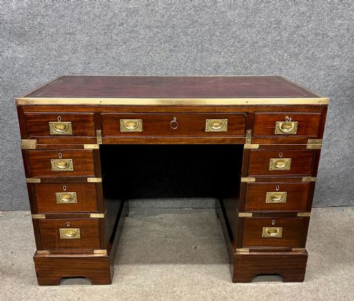 Small Edwardian Campaign Desk