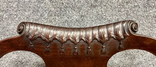 GEORGE II STYLE MAHOGANY CHILD'S CHAIR - ADDITIONAL PHOTO 3