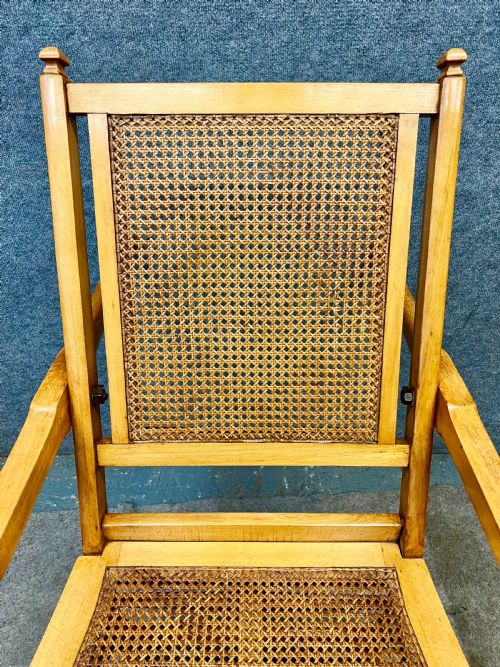 FRENCH FIRST WORLD WAR CAMPAIGN OR INVALID CHAIR - ADDITIONAL PHOTO 6