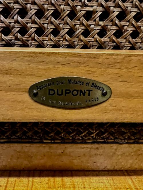 FRENCH FIRST WORLD WAR CAMPAIGN OR INVALID CHAIR - ADDITIONAL PHOTO 8