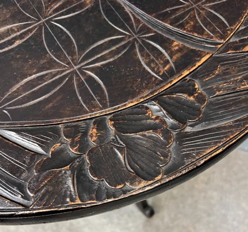 ARTS CRAFTS JAPANESE TABLE BY LIBERTY CO - ADDITIONAL PHOTO 1