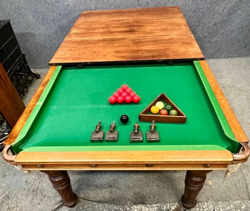 E.j. Riley 3/4 Size Metamorphic Snooker Dining Table