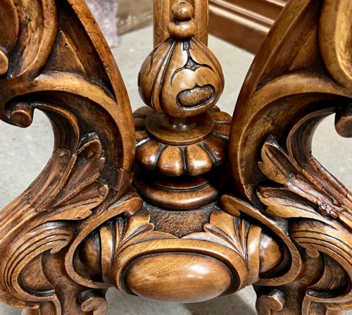 FINE VICTORIAN BURR WALNUT CENTRE TABLE - ADDITIONAL PHOTO 10