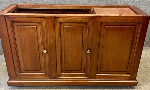 STUNNING LARGE ANTIQUE FRENCH MAHOGANY ORMOLU MOUNTED DESK - ADDITIONAL PHOTO 4