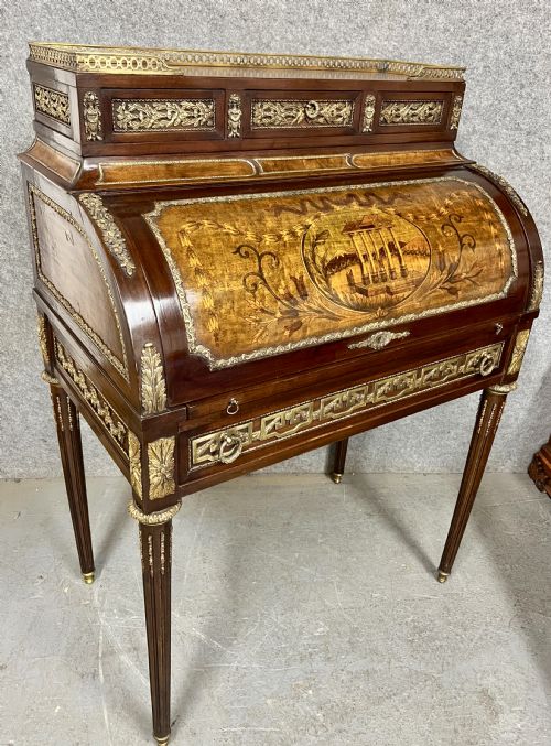French Ladies Cylinder Desk