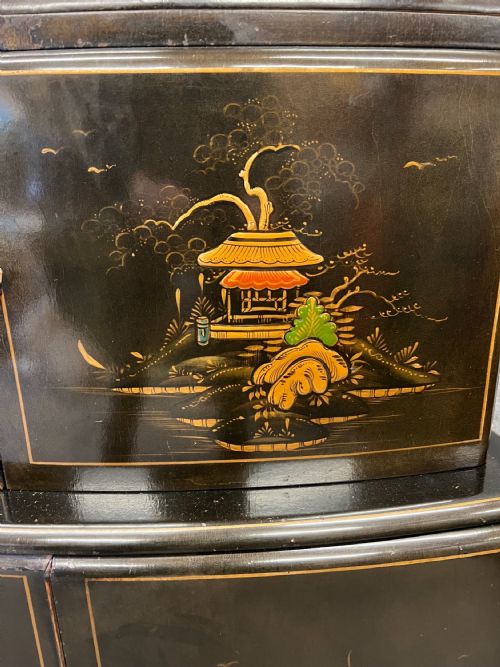 ART DECO CHINOISERIE COCKTAIL CABINET - ADDITIONAL PHOTO 4