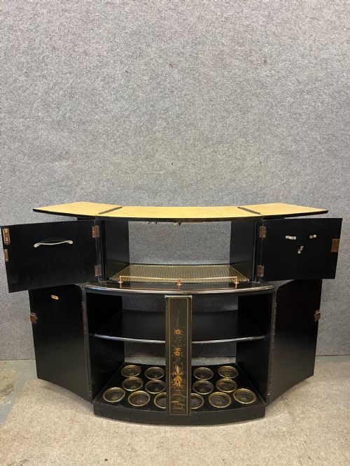 ART DECO CHINOISERIE COCKTAIL CABINET - ADDITIONAL PHOTO 7