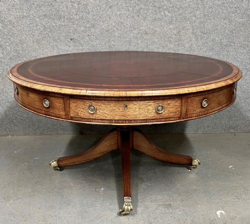 Good Quality 19th Century Drum Table