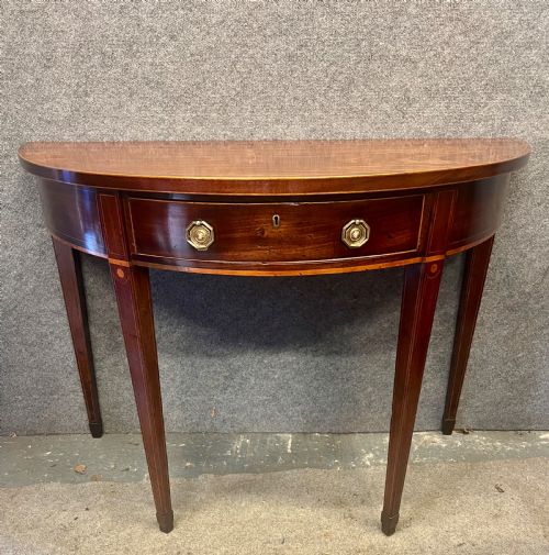 Georg III Mahogany Console Table