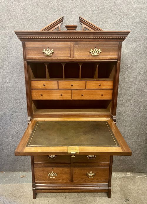 ARTS CRAFTS GREGORY CO OF LONDON ESCRITOIRE DESK - ADDITIONAL PHOTO 6